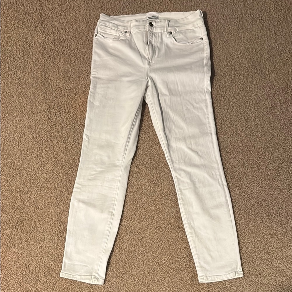 Good American White Jeans